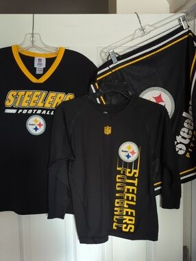 Kids Steelers Lot Of 3 Items